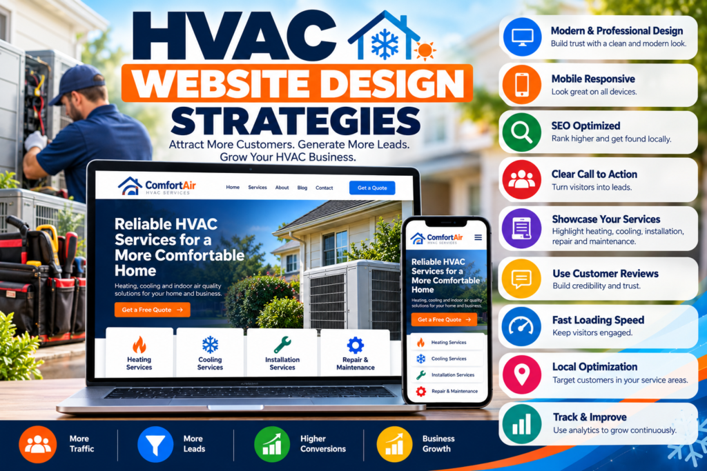 HVAC Website Design Strategies